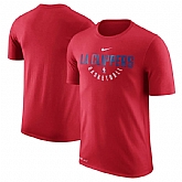 Los Angeles Clippers Red Nike Practice Performance T-Shirt,baseball caps,new era cap wholesale,wholesale hats